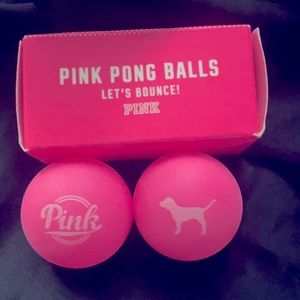 VS PINK PING PONG BALLS